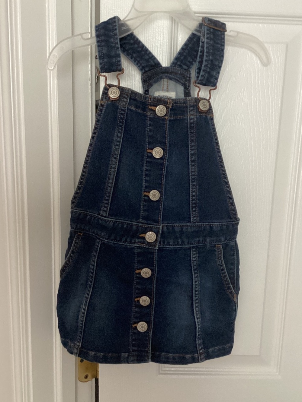 GAP | Dresses | Gap Denim Suspender Dress